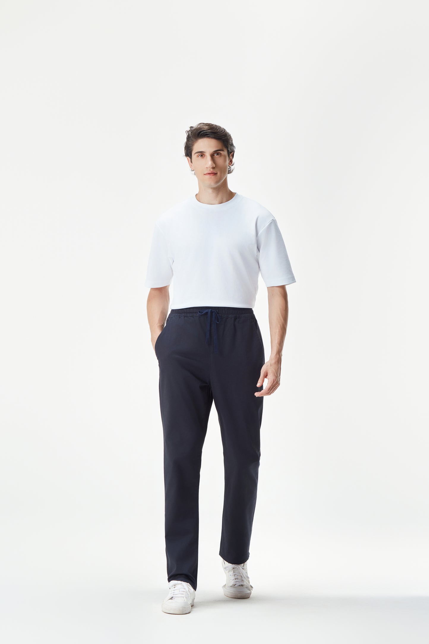 Men's Elastic Waist Business Jogger Pants | Made to Measure