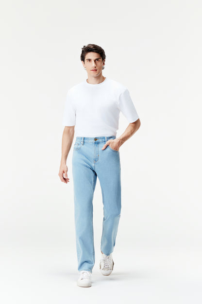 Men's Comfortable Straight-Leg Jeans | Made to Measure