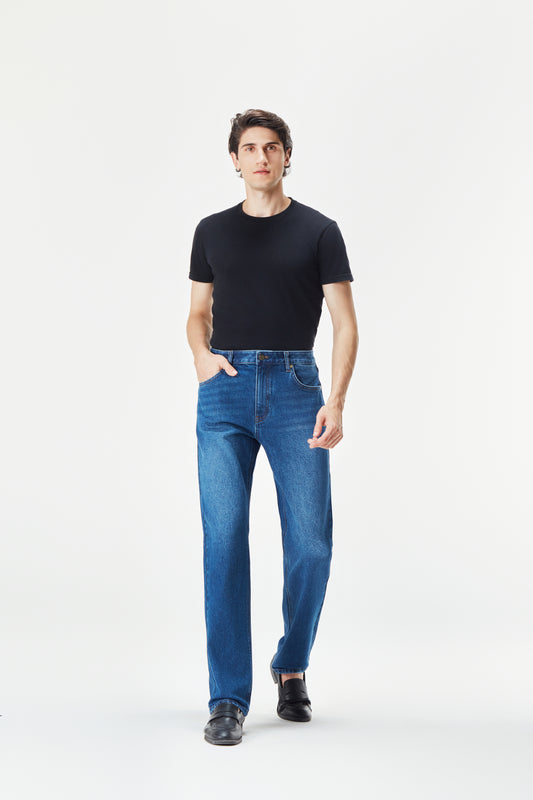 Men's Versatile Straight-Leg Jeans | Made to Measure